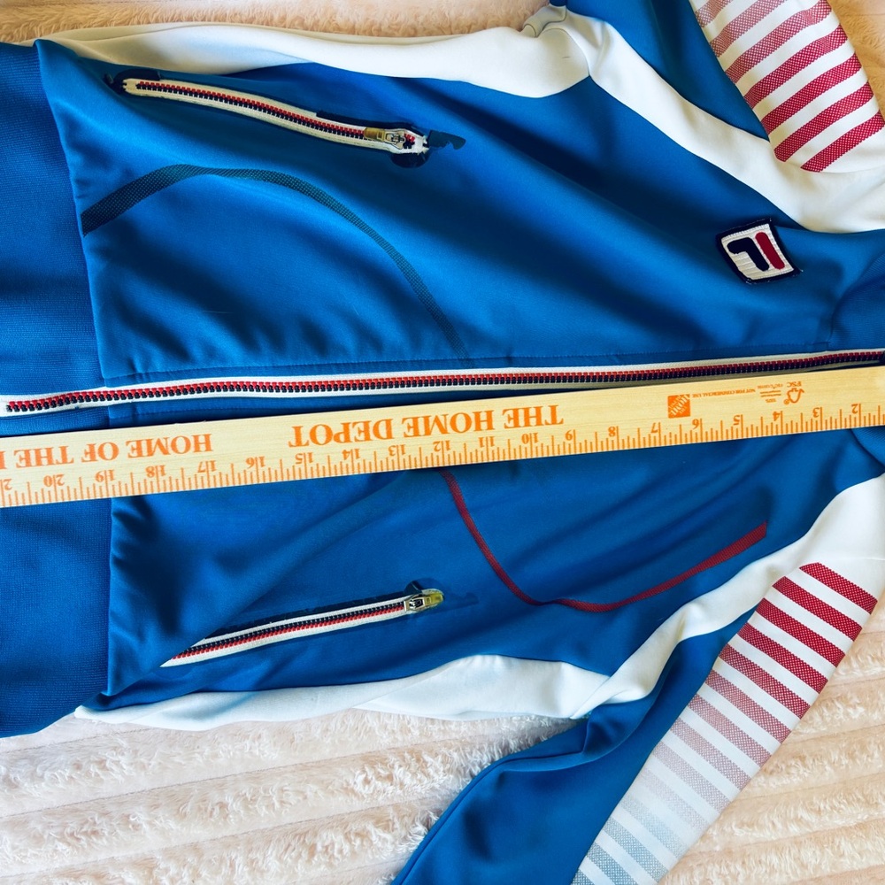 Fila Blue and White Athletic Track Suit Korea Vintage Women’s Small - Picture 13 of 15